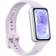 Фитнес-браслет Huawei Band 11 серебристый полимерный корпус, с сиреневым силиконовым ремешком, международная версия