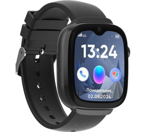 Детские умные часы Elari KidGram 4G черный