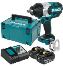 Гайковерт Makita DTW1002RTJ с 2-мя АКБ, кейс