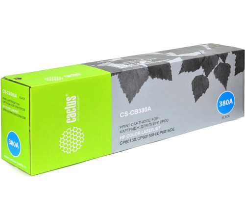 Картридж CACTUS CS-CB380AR аналог HP Color LaserJet 823A CB380A