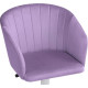 Офисное кресло Woodville Тибо сиреневый