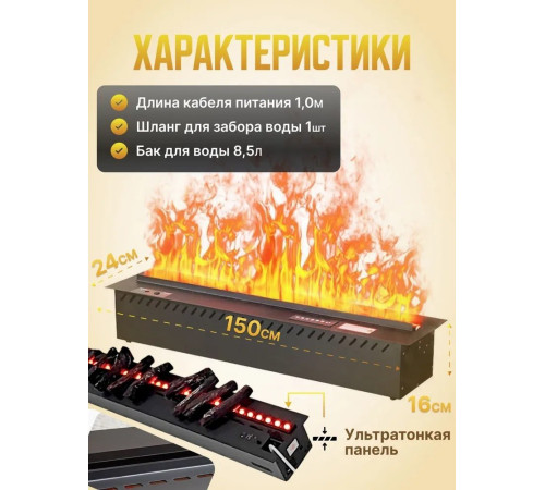 Электрокамин Sundays Home LD-0083