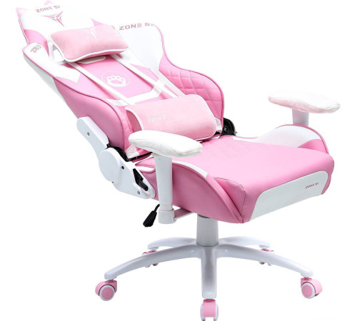 Кресло Zone51 Kitty розовый/белый