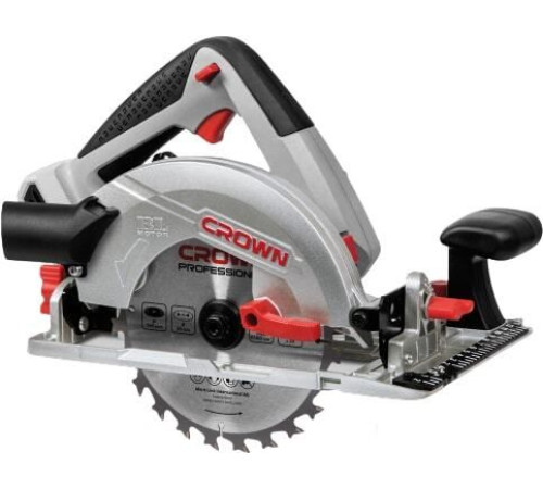 Дисковая циркулярная пила Crown CT25002-165HX без АКБ