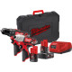 Milwaukee M12 M12BPP2B-421C 4933443497 шуруповерт, винтоверт, 2 АКБ, кейс