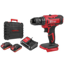 Дрель-шуруповерт Wortex BD 1820-1 Li 0329209 с 2-мя АКБ, кейс