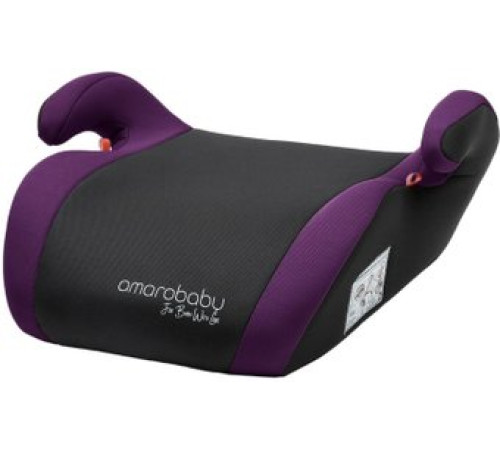 Детское сиденье Amarobaby Enjoy AB222007EFiCh/2209 фиолетовый/черный