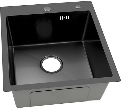 Кухонная мойка ARFEKA ECO AR 450*500 BLACK PVD NANO