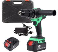 Ударная дрель-шуруповерт Zitrek Green Impact 18V 063-4045 с 2-мя АКБ, кейс