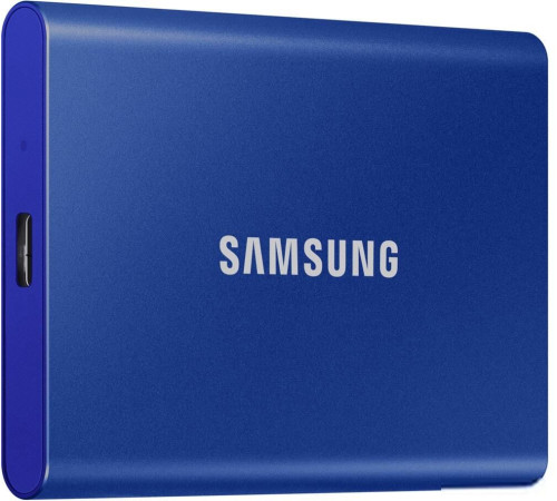 Внешний накопитель Samsung T7 2TB синий
