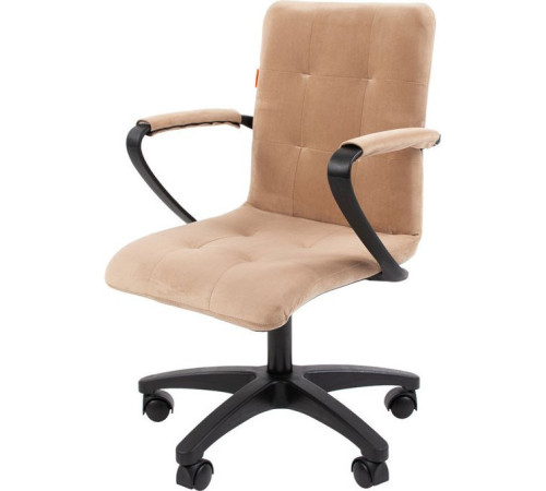Офисное кресло CHAIRMAN 030 ткань, Т-10 бежевый/пластик/ролик PU
