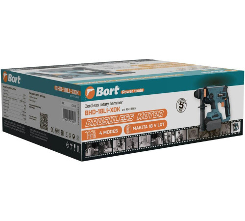 Перфоратор Bort BHD-18Li-XDK 93413465 без АКБ