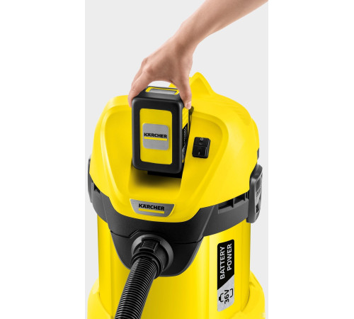 Пылесос Karcher WD 3 Battery Set 1.629-911.0