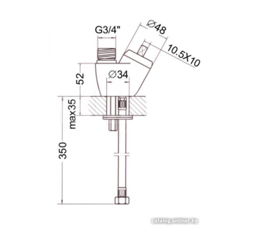 Смеситель Slovarm TA.4008.B