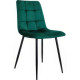 Стул Седия Dallas зеленый велюр 78/черный