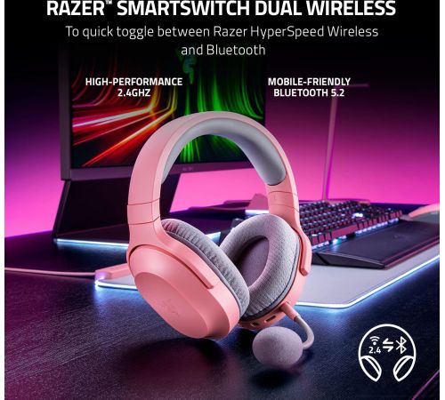 Наушники Razer Barracuda X 2022 розовый