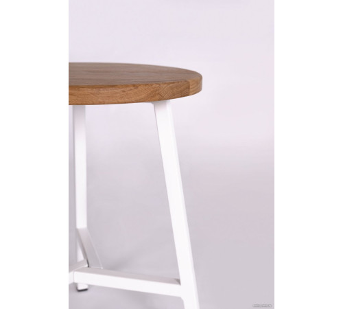 Табурет Stal-Massiv TRH-45 дуб натуральный/белый