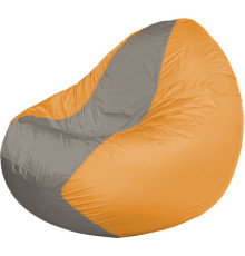 Кресло-мешок Flagman Classic К2.1-72 оранжевый/серый