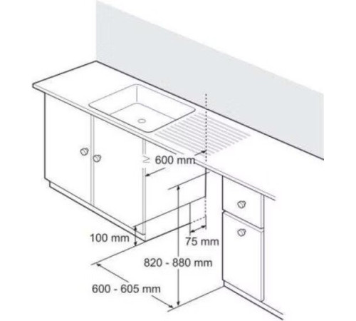 Отдельностоящая посудомоечная машина ARDO DTH1362W2