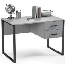 Стол Soma Slava 110x66 серый/черный