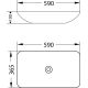 Умывальник Lauter 21540 + Rio 21AM12672
