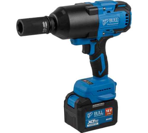 Гайковерт Bull SC 1810 1329726 с 1-им АКБ, кейс