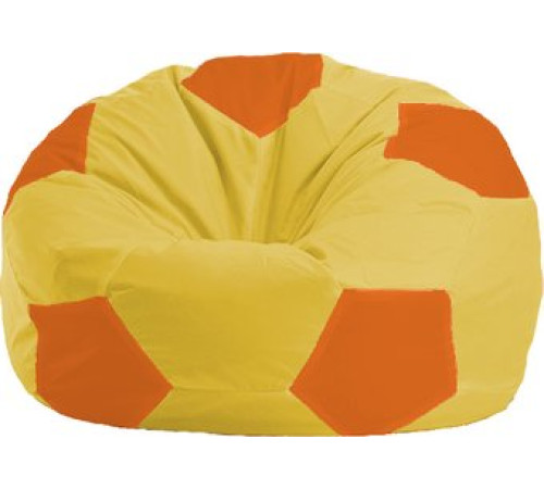 Кресло-мешок Flagman Мяч Стандарт М1.1-258 желтый/оранжевый