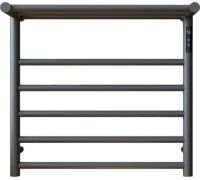 Полотенцесушитель Maxonor Pure Life PL-TRE03-55-5-3 с полкой серый, подключение справа