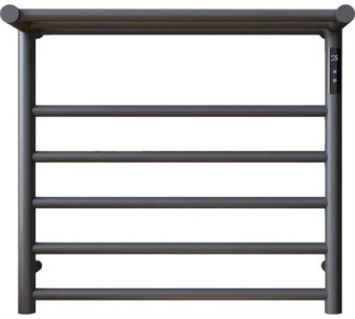 Полотенцесушитель Maxonor Pure Life PL-TRE03-55-5-3 с полкой серый, подключение справа