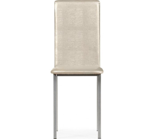 Стул Woodville Bozanak жемчуг/крокодил/светлый мусс