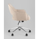 Офисное кресло Stool Group Кларк Clarkson Linen Beige рогожка, бежевый