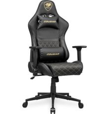 Игровое геймерское кресло Cougar Armor One V2 Gold черный/золотистый