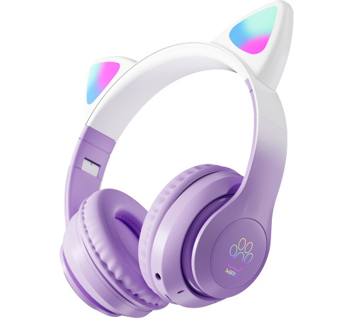 Наушники Miru Cat EP-W10 сиреневый
