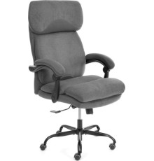 Офисное кресло TetChair Chief metalBL ткань, серый, KUB 05/TW-12