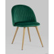 Стул Stool Group Лион Страйпс DC-69030G HLR-56 велюр зеленый