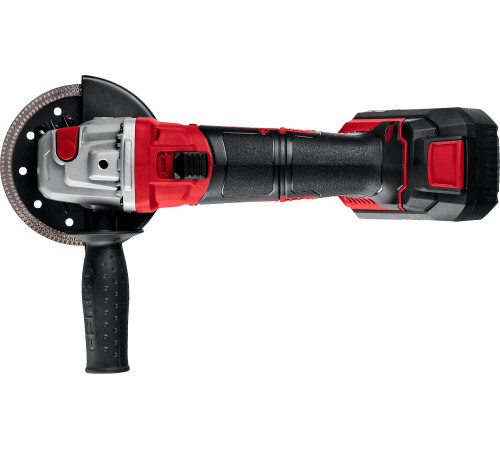 Угловая шлифмашина Зубр УШМ-18-125-41 с АКБ, кейс