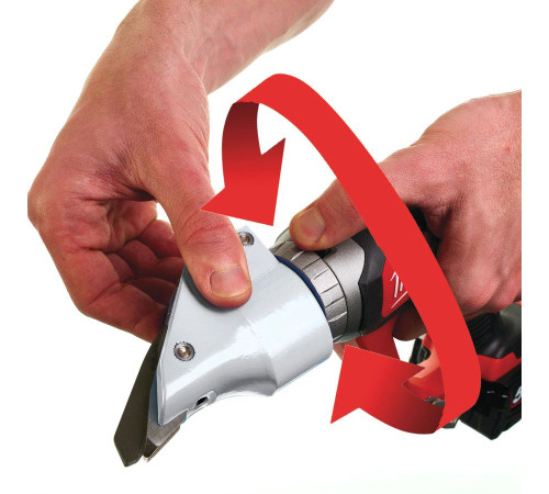 Шлицевые электрические ножницы Milwaukee M18 BMS12-0 4933447925 без АКБ