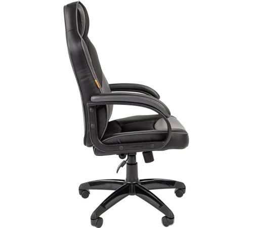 Кресло CHAIRMAN Game 17 черный/серый