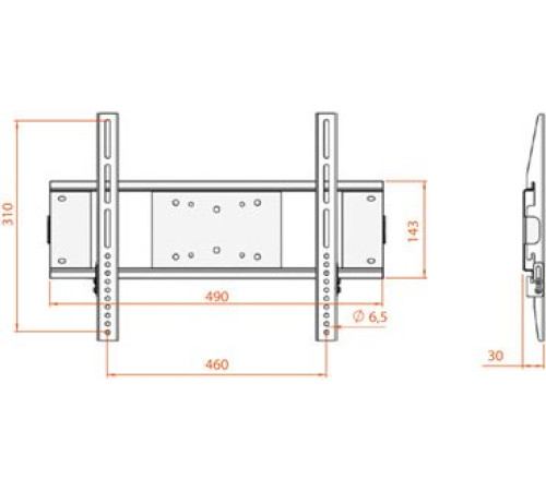 Кронштейн для телевизора Electric Light КБ-01-50