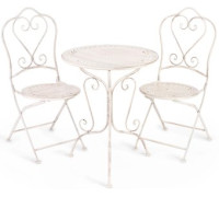 Набор садовой мебели Secret De Maison Monique mod. PL08-6241.6242 античный белый