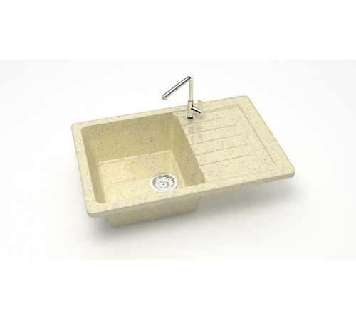 Кухонная мойка MARRBAXX Карельский камень модель 16/Q2 F016Q002 бежевый