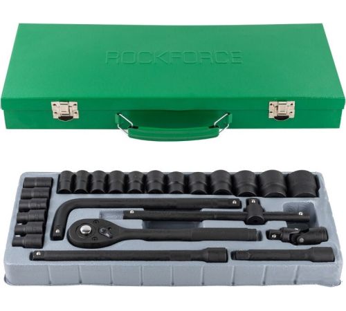 Набор трещотка с головками RockForce RF-4245B-5MPB 24 предмета