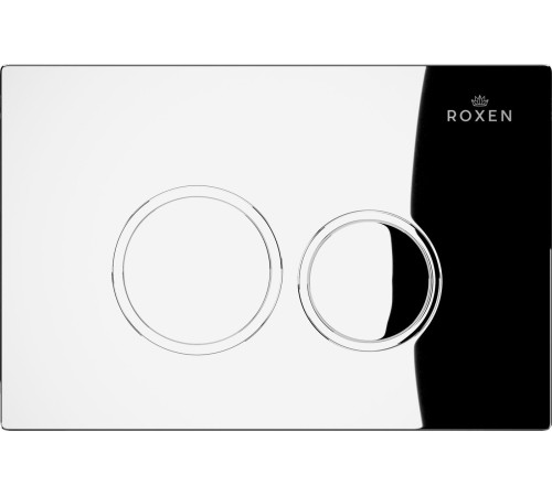 Унитаз приставной Roxen Antares в комплекте с инсталляцией Attach 5 в 1 966891 кнопка: хром глянцевый