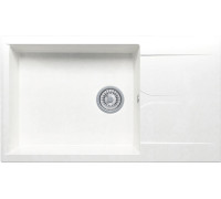 Кухонная мойка Polygran Gals-862 белый хлопок 36