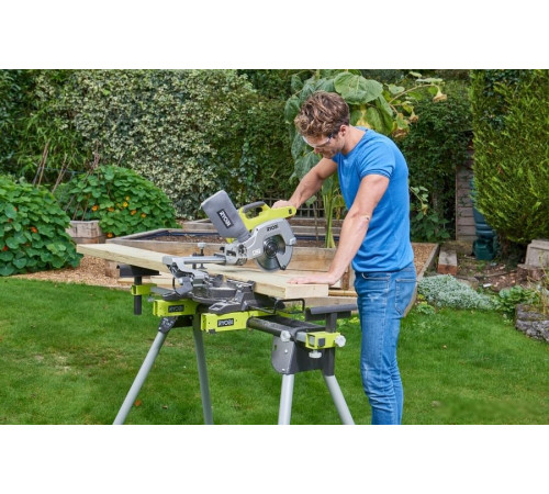 Торцовочная пила Ryobi R18MS216-0 без АКБ