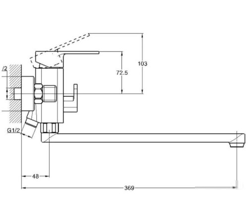Смеситель Econoce EC0384