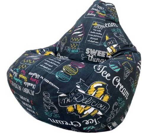 Кресло-мешок Flagman Груша Мега Г3.4-28 Айскрим 01