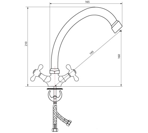 Смеситель Славен О11
