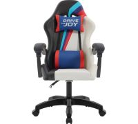 Игровое геймерское кресло Defender Legas серый/белый