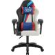 Игровое геймерское кресло Defender Legas серый/белый